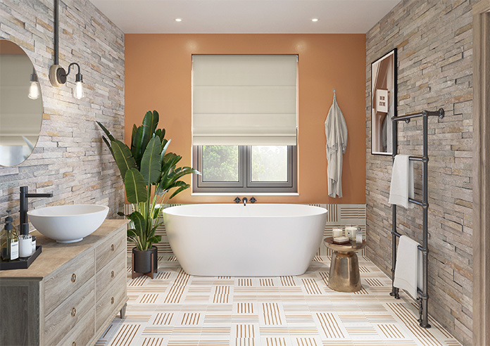 Menton, Jute - Roman Blind - Image 8